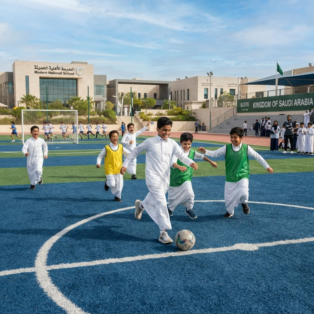 اليوم الرياضي يجمع الطلاب في أجواء من الحماس والتنافس